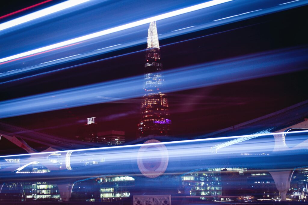 High-rise Building during Nighttime